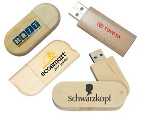 Wooden USB Drives