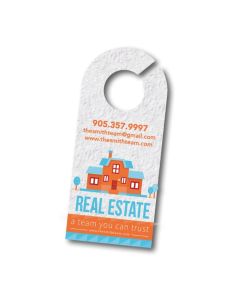 Seeded Paper Door Hangers