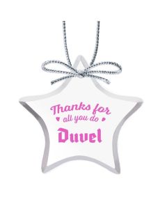 Star Shaped Starfire Ornament