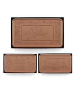 Stock Chocolate Bar & Custom Lid (1lb)