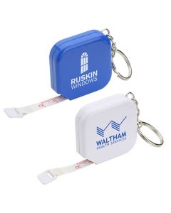 Square Tape Measure & Key Chain (5ft)