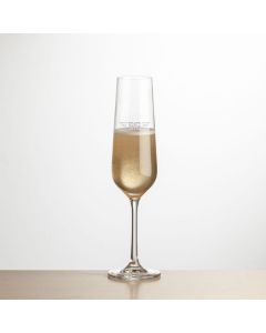 Laurent Champagne Flute 7oz (Etch)