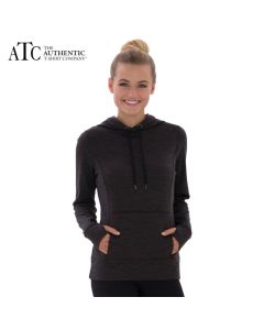 ATC Dynamic Heather Fleece Hooded Ladies Sweatshirt