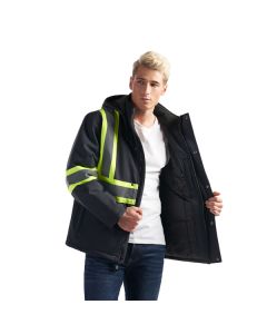 Hi-Vis Insulated Softshell Jacket