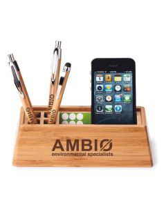 Bamboo Desktop Organizer