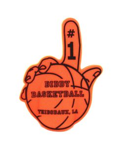 Basketball Large Foam Hand