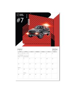 Custom Image Wall Calendar (Stapled)