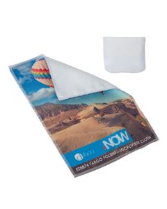 Full Colour Foldable Microfibre Cloth