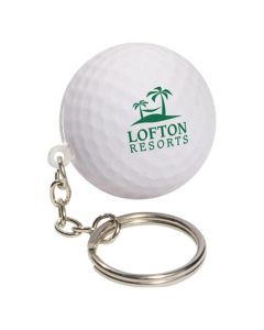 Golf Ball Keychain Stress Reliever