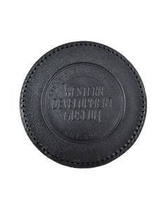 Round Leather Coaster