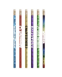 Prismatic Foil Wrap Pencil