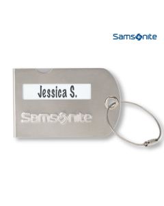 Samsonite Metal Luggage Tag