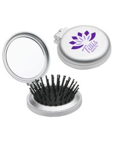 Travel Brush & Mirror