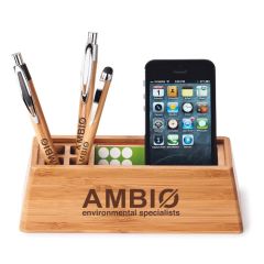 Bamboo Desktop Organizer