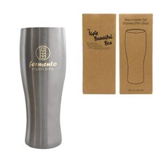 Brewmaster Stainless Steel Glass (500mL)