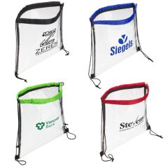 Clear Drawstring Bag