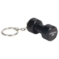 Dumbbell Stress Reliever Keychain