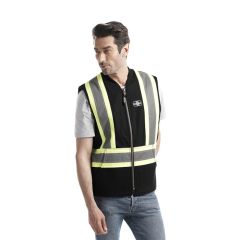 Hi-Vis Vest with Sherpa Lining