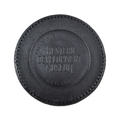 Round Leather Coaster