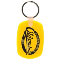 Oval Shaped Soft Keytag