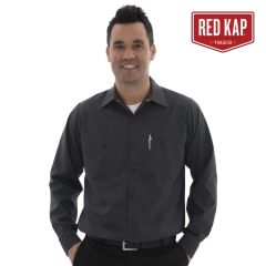 Red Kap Industrial Long Sleeve Work Shirt