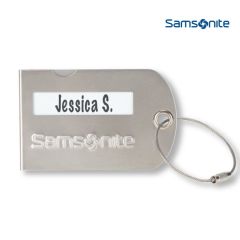 Samsonite Metal Luggage Tag