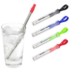 Telescoping Reusable Straw & Brush