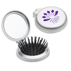 Travel Brush & Mirror