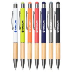 Assia Metal Pen with Bamboo Grip