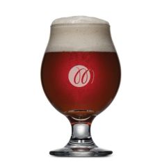 Belgian Beer Glass 13oz (Etch)