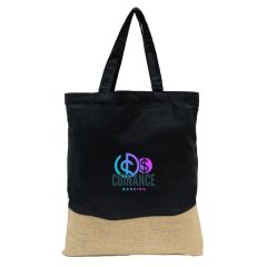 Cotton And Jute Tote Bag (8oz)