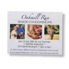 Direct Print Seeded Paper Card (4" x 5")