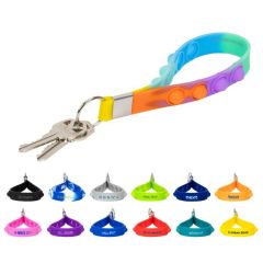 Push Pop Stress Reliever Keychains