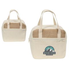 Savanna Jute & Recycled Cotton Cooler Bag