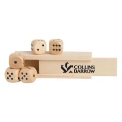 Wooden Dice Game