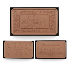 Stock Chocolate Bar & Custom Lid (1lb)