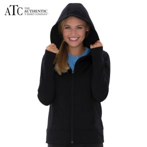 ATC Game Day Fleece Full Zip Hooded Ladies Sweatshirt