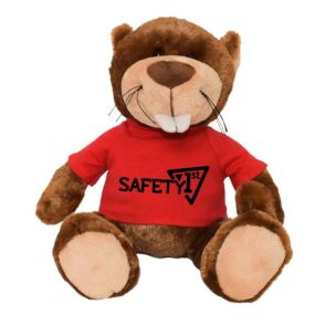 Bucky Beaver 11" Plush (Tee)