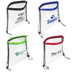 Clear Drawstring Bag