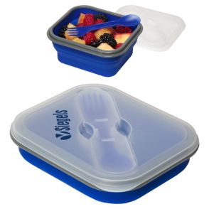 Collapsible Silicone Lunch Box Set