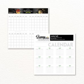 Dry Erase Calendar (44" x 44")