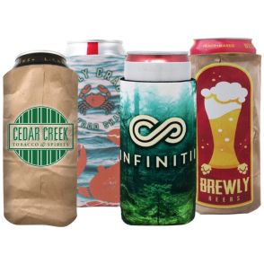 Full Colour Tall Boy Can Cooler (16oz)