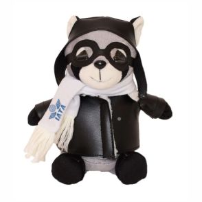 Rascal Raccoon 6" Pilot Plush