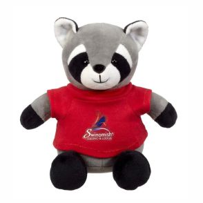 Rascal Raccoon 6" Plush (Tee)