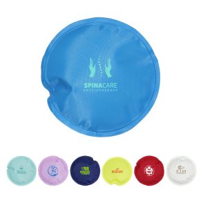 Round Nylon-Covered Hot/Cold Pack