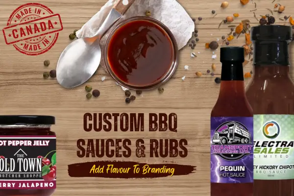 Custom BBQ Sauces & Seasonings - Spice up your brand with edible swag, made in Canada!